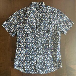 J. Crew Factory Floral Print Men's Casual Shirt